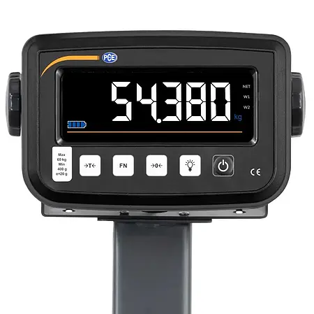 NTEP Certified Scale display