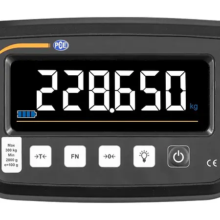 NTEP Certified Scale display