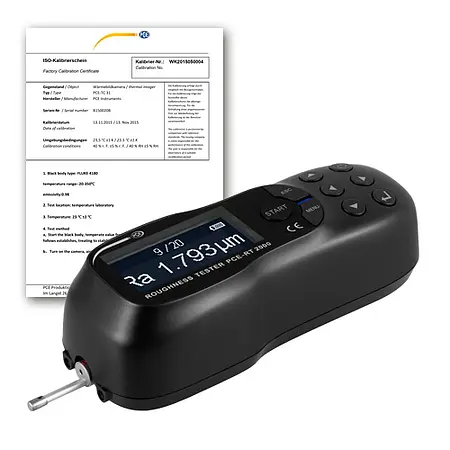 Roughness Tester PCE-RT 2000-ICA Incl. ISO Calibration Certificate