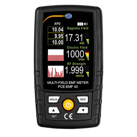 Radioactivity Meter PCE-EMF 40 front