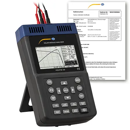 Radioactivity Meter PCE-PVA 100-ICA incl. ISO Calibration Certificate