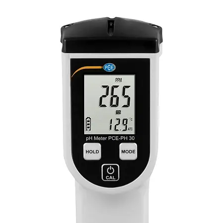 Redox Meter PCE-PH 30R display