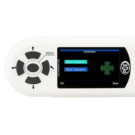 Spectrophotometer display