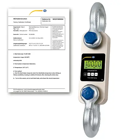 Tension Load Cell PCE-DDM 10WI-ICA incl. ISO Calibration Certificate