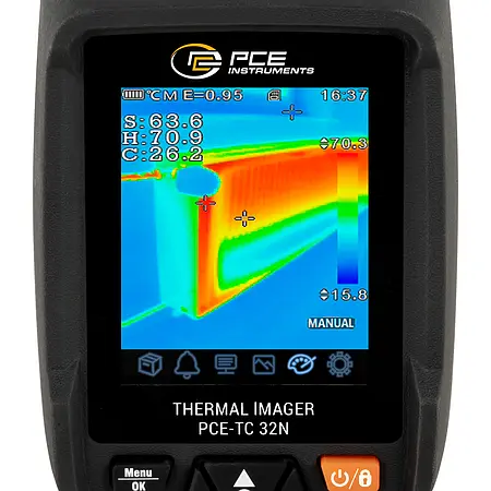 Thermal Imager Camera Display Hot Cold