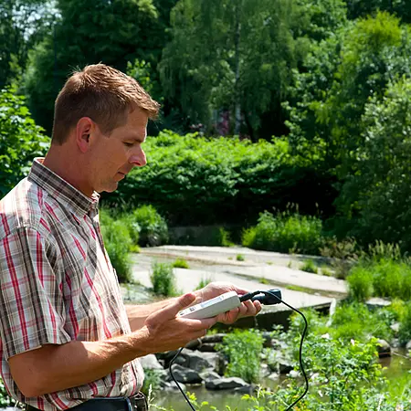 UVA / UVB radiation meter application