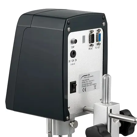 Viscometer PCE-RVI 2 rear view