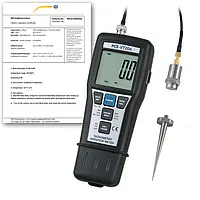 Accelerometer PCE-VT 204-ICA incl. ISO Calibration Certificate