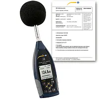 Class 1 Data-Logging SPL Meter PCE-430-ICA incl. ISO Calibration Certificate