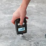 Screed Moisture Meter Application.