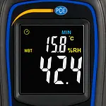 Climate Meter PCE-444 Display