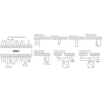 Digital Universal Indicator connection plan