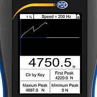 Force Gage PCE-DFG NF 5K display