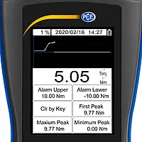 Force Gauge PCE-DFG N 10TW djsplay