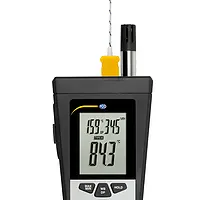 Handheld Humidity Detector display