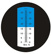 Handheld Refractometer PCE-032 Graduations