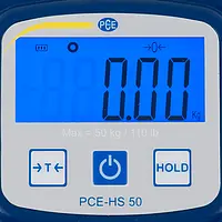 Hanging Scales PCE-HS 50N display