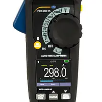 HVAC Meter PCE-DC 25 display