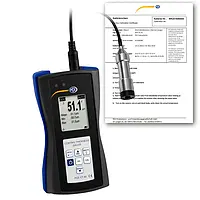 Material Thickness Meter PCE-CT 80-FN0D5-ICA incl. ISO Calibration Certificate