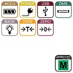 NTEP Certified Scale icons