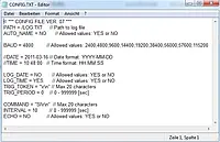 PCE-USM RS232 Data Logger - output