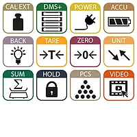 Portable Industrial Pallet Scale PCE-PTS 1N icons