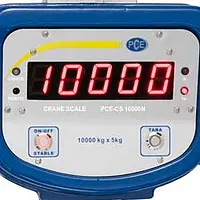 Suspended Scale PCE-CS 10000N display