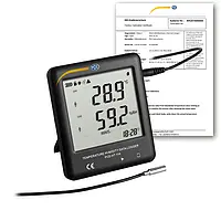 Temperature Data Logger PCE-HT 114-ICA Incl. ISO Calibration Certificate