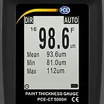 Thickness Meter Display Ferrous