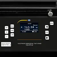 Universal Testing Machine display