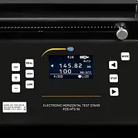 Universal Testing Machine display