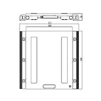 Vehicle Weighing Pads PCE-WWSC15T-S4 dimensions