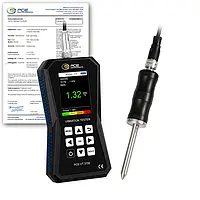 Vibration Meter PCE-VT 3700S-ICA incl. ISO Calibration Certificate