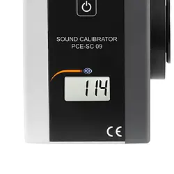 Calibratore acustico 1ª Classe PCE-SC 09: Display