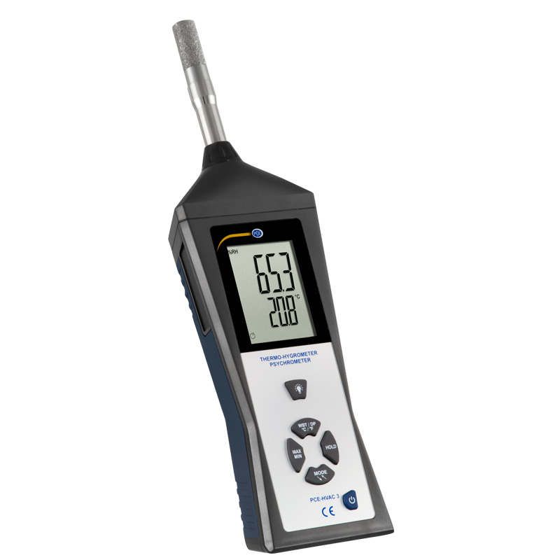 Misuratore qualità dell'aria PCE-RCM, misuraz. concentrazione di massa nell' aria, formaldeide e TVOC