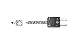 Sonda de hilo tipo K para altas temperaturas