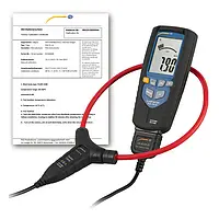 Amperímetro incl. certificado de calibración ISO