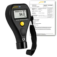 Comprobador de superficies incl. certificado de calibración ISO