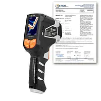 Cámara térmica PCE-TC 20-ICA incl. certificado de calibración ISO