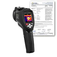 Cámara térmica PCE-TC 28-ICA incl. certificado calibración