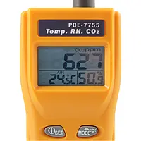 Detector de gas CO2 - Pantalla