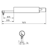 Sensor de curvatura PCE-RT2000-RP110