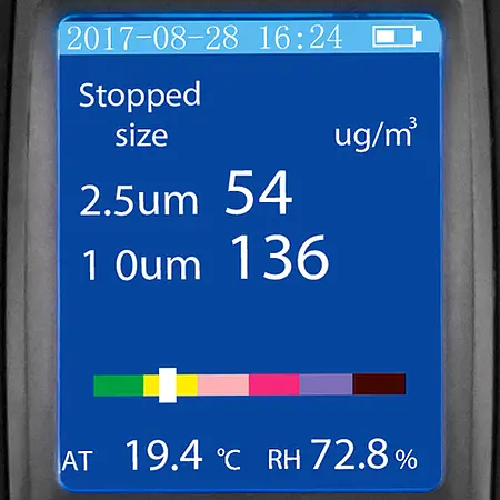 Controlador ambiental - Pantalla amplia