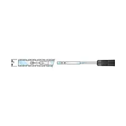 Sonda de temperatura tipo K para aire/gas