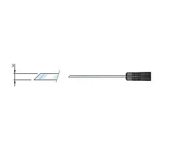 Sonda de temperatura tipo K para penetración/inmersión