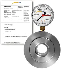 Kraftmessdose PCE-HFG 2.5K-ICA inkl. ISO-Kalibrierzertifikat