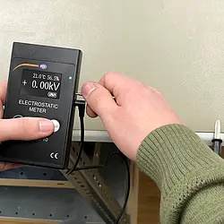 Elektrostatik Messgerät Anwendung