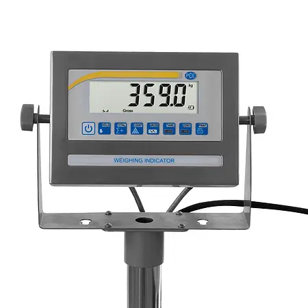 Hydraulische Hubtischwaage / Digitalwaage Display