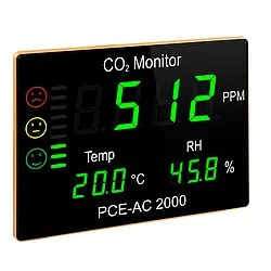 CO2 Messgerät / CO2 Monitor PCE-AC 2000