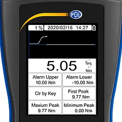 Drehmoment-Messgerät PCE-DFG N 10TW Display